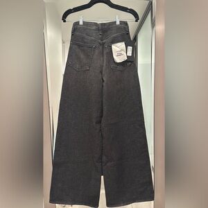 Rag & Bone Serena Washed Black Full-Length Jean. Size 23. NWT